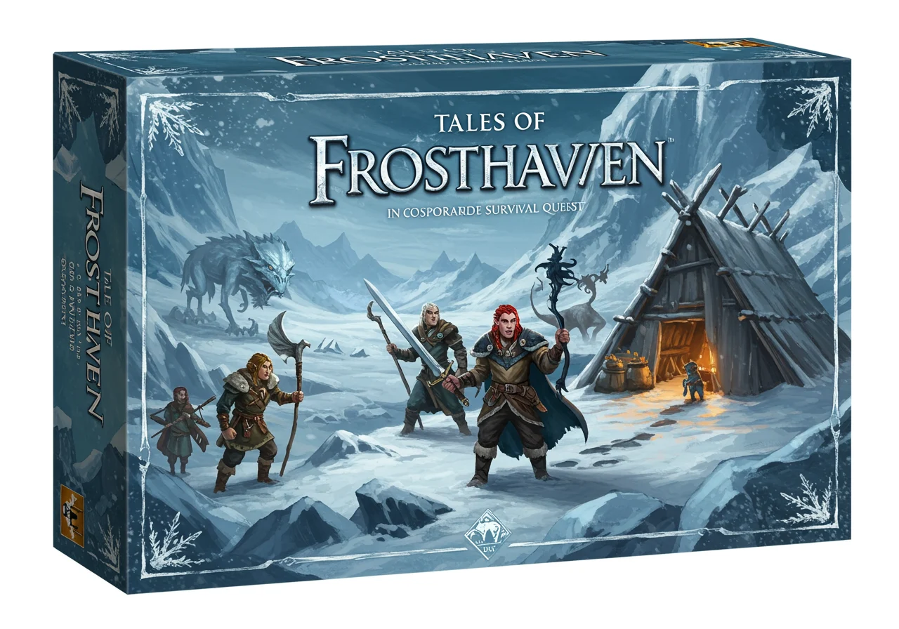 Whispers of the Grove game box showing an enchanted forest